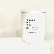 Sonder and Soul - Vanilla Caramel Soy Candle Sonder and Soul