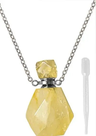 Perfume Bottle Pendant with Aplicator CosmicBlueprint7