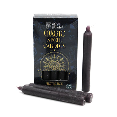 MAGIC SPELL CANDLES - Protection 20pcs WONDER IMPORTS AUSTRALIA