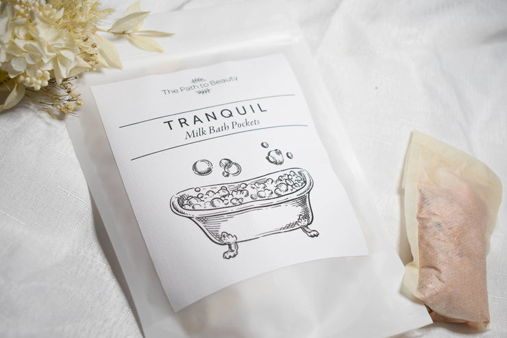 The Path to Beauty - TRANQUIL Milk Bath Pockets The Path to Beauty