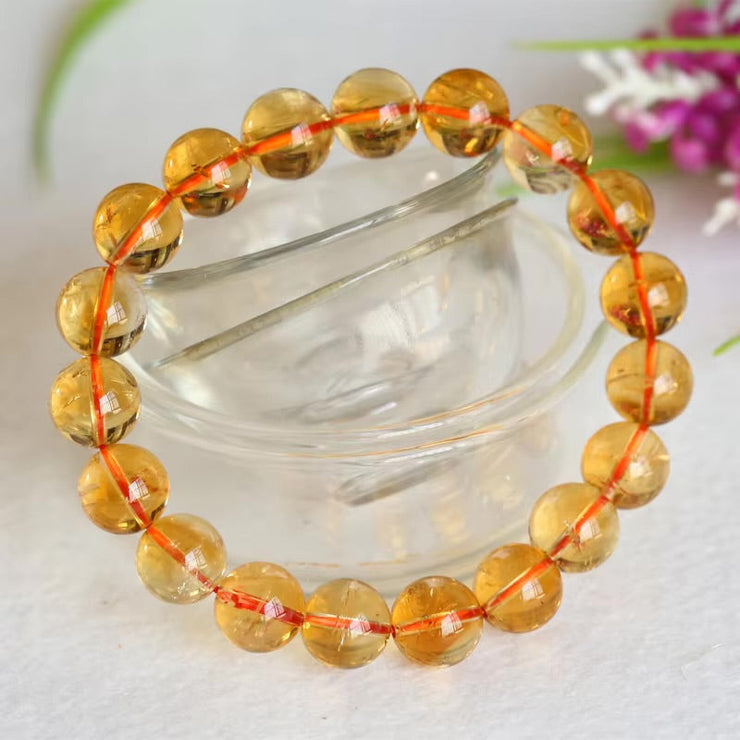 Genuine 12mm YellowCitrine Abundance  Bracelet Comic Blueprint7
