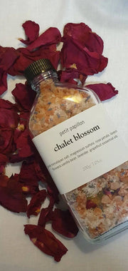 Chatel Blossom Bath Salts: 125 grams Petit Papillon