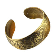 Tibetan Bronze Metal Carving Flower Elephant Cuff Bracelets& Bangles For Women Jewelry Gift - CosmicBlueprint7