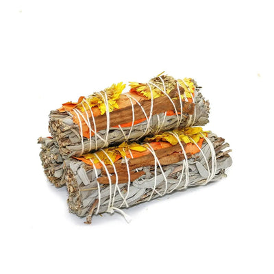 SMUDGE STICK - Indian Summer White Sage 10cm WONDER IMPORTS AUSTRALIA