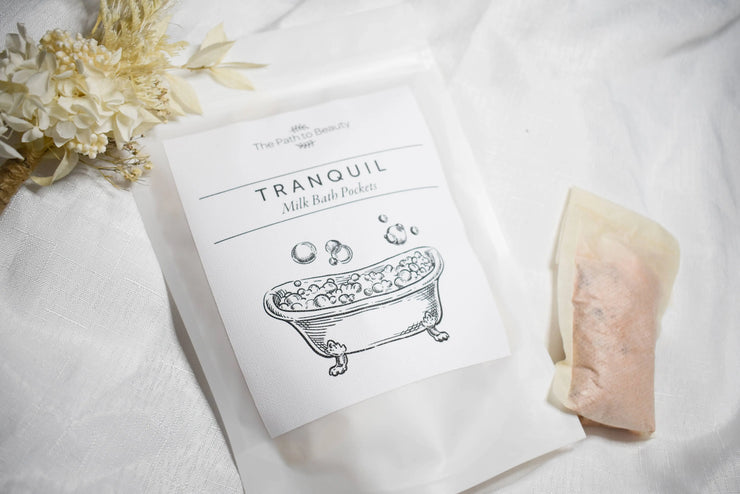 The Path to Beauty - TRANQUIL Milk Bath Pockets The Path to Beauty