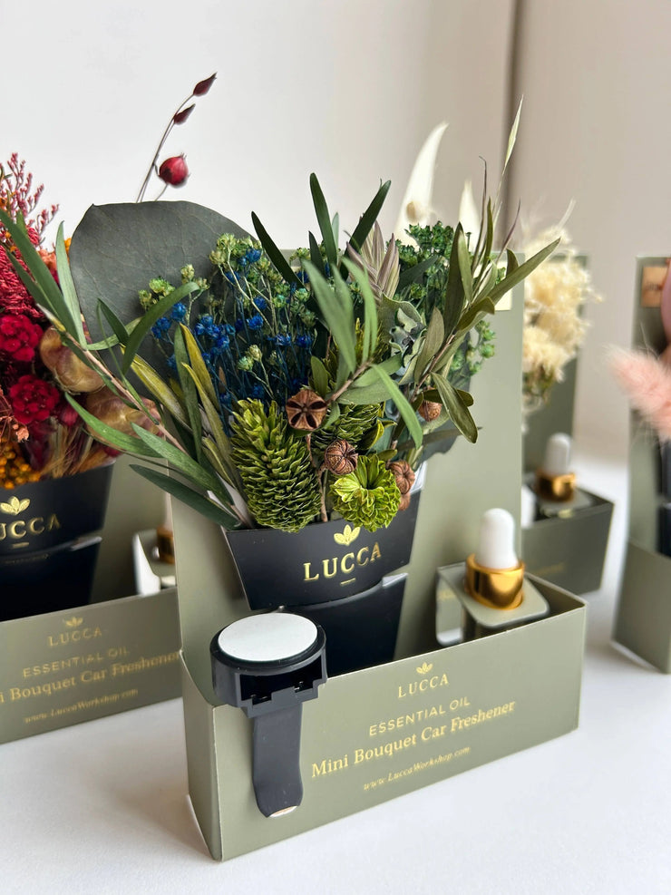 Nontoxic Floral Car Air Freshener Lucca