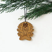 Yoga Meditation | Wood Ornament Lucca