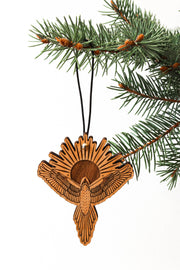 Sunburst Bird | Wood Ornament Lucca