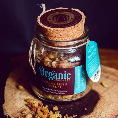 Frankincense & Myrrh resin for cleansing and meditation