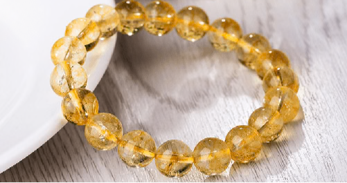 Genuine 12mm YellowCitrine Abundance  Bracelet Comic Blueprint7