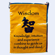 Large Prayer Flag in Bright Colors Comic Blueprint7