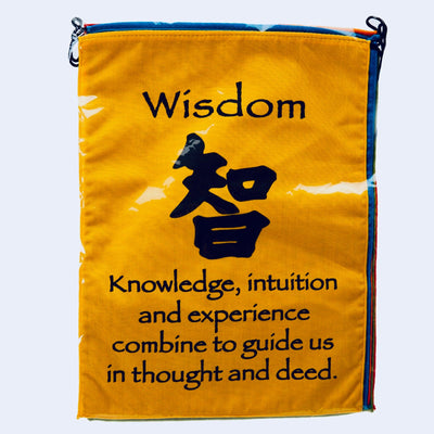 Large Prayer Flag in Bright Colors Comic Blueprint7