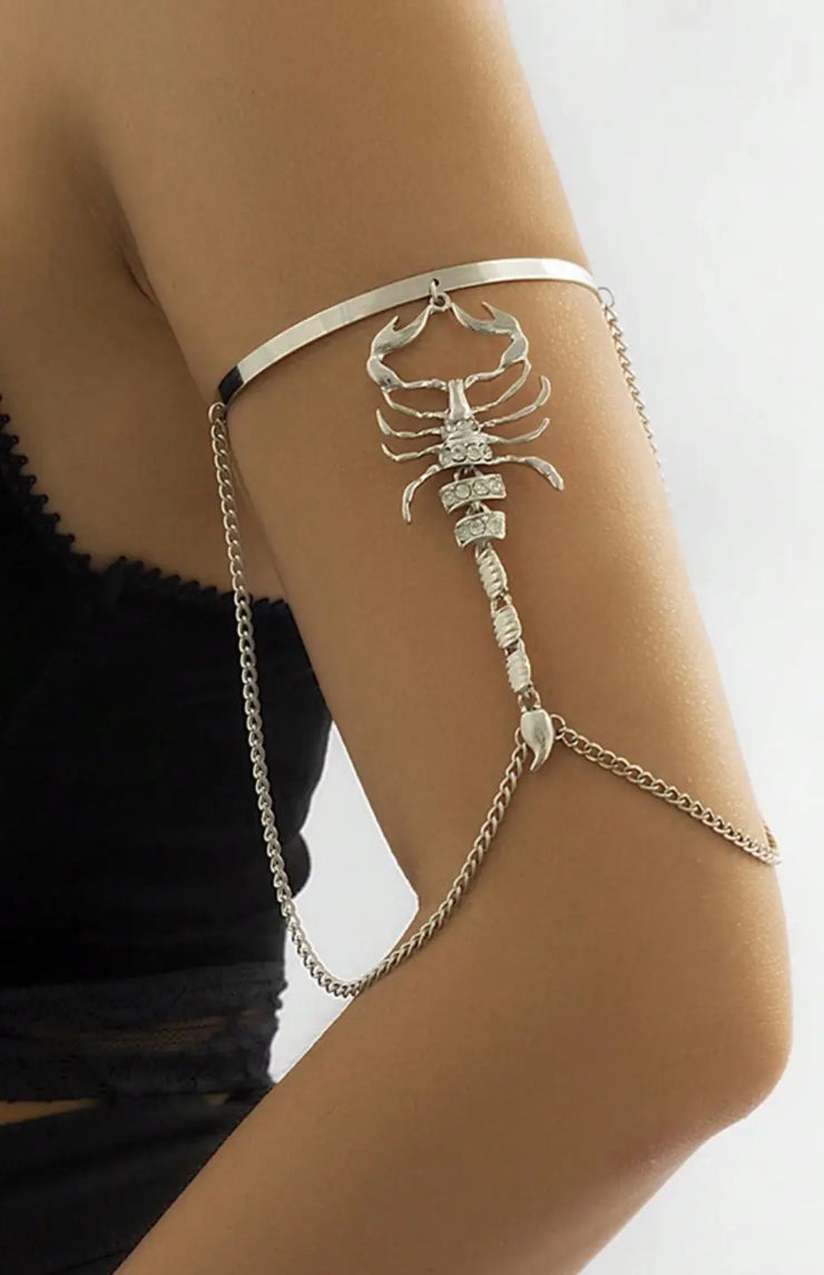 Sexy Arm Bracelet Bangle Women Sexy Jewelry Bangle Egyptian Armband Body Chain Comic Blueprint7