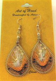 American Dream catcher Woven Earring Comic Blueprint7
