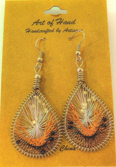 American Dream catcher Woven Earring Comic Blueprint7