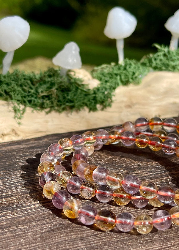 Ametrine Citrine and Amethyst BeadsBead Size Approx 6mm💜 💛 Ametrine Properties Comic Blueprint7