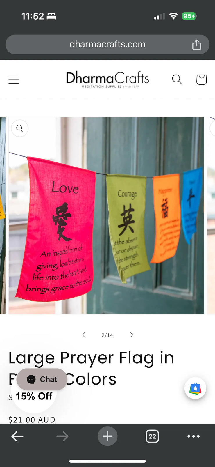 Large Prayer Flag in Bright Colors Comic Blueprint7