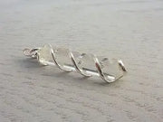 Stunning Clear Quartz Earth Pendant CosmicBlueprint7