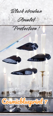 Black Amulet Protection $49 CosmicBlueprint7