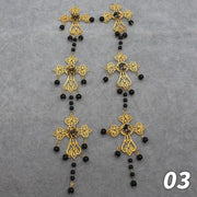 Gold Sun Crown Headband Sun Godmother's Crown Tiara Virgin Mary Gothic Fairy Goddess Hair Accessories DIY Tiara Making Material CosmicBlueprint7
