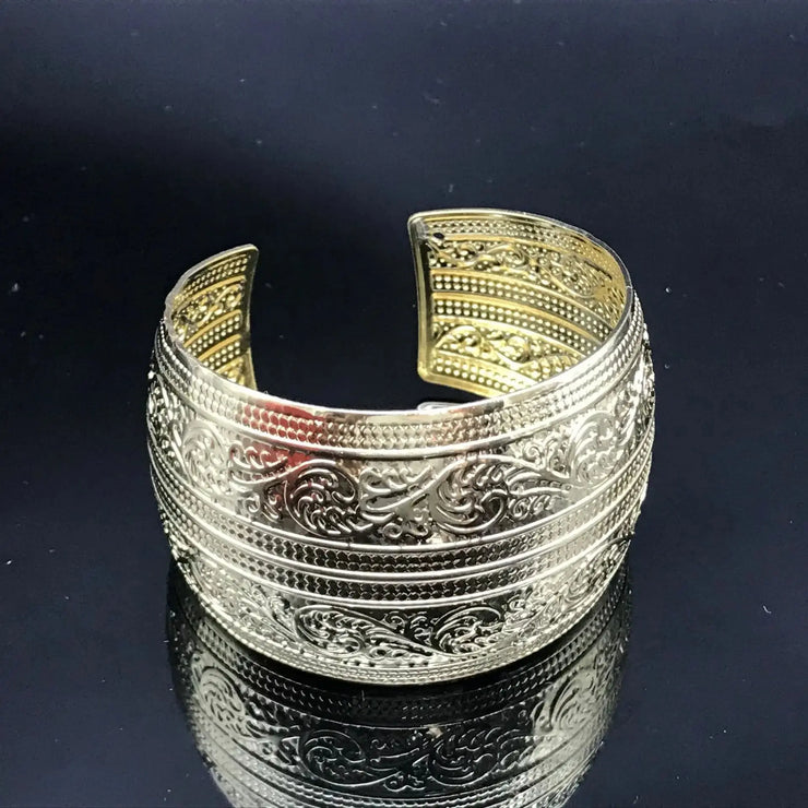DIVINE GEOMETRIC ARM/WRIST  CUFF (Gold /Silver )perfect gift! - CosmicBlueprint7