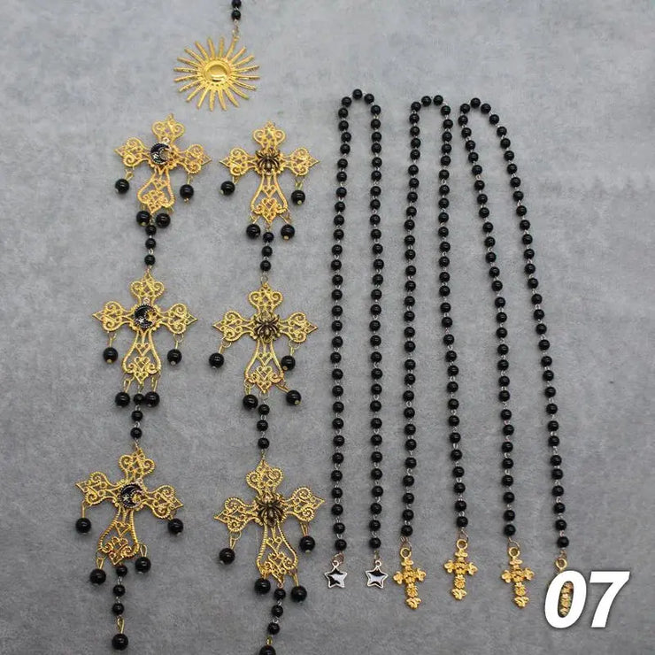 Gold Sun Crown Headband Sun Godmother&