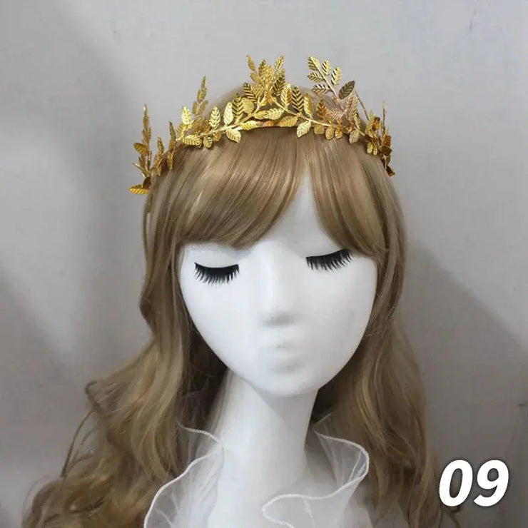 Gold Sun Crown Headband Sun Godmother&