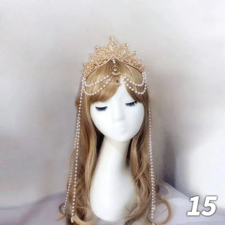 Gold Sun Crown Headband Sun Godmother&
