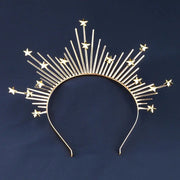 Star Shape Crown Headband Queen's Goddess Halo Halloween Costume Headwear Party Cosplay Headgear Jewelry Accessories CosmicBlueprint7