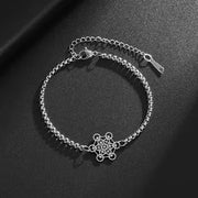 Metatron Cube Bracelet UNISEX Stainless Steel Archangel Day Bracelet Fashion Sacred Geometry Amulet Jewelry Gift CosmicBlueprint7