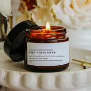 Highland Home Fragrance - The Highlands | Eucalyptus & Sandalwood - 50g Soy Candle Highland Home Fragrance