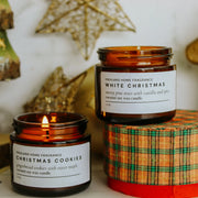 Highland Home Fragrance - Christmas Cookies | Gingerbread & Maple | 50g Mini Candle Highland Home Fragrance