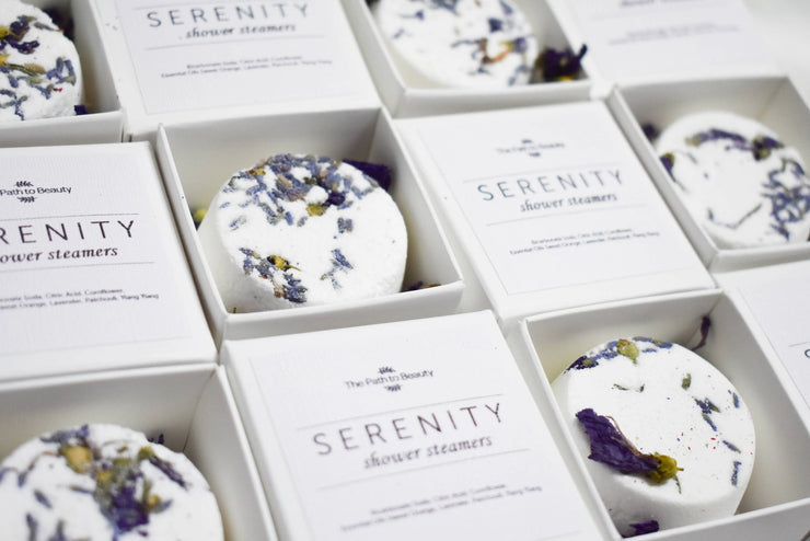 The Path to Beauty - Serenity Shower Steamers The Path to Beauty