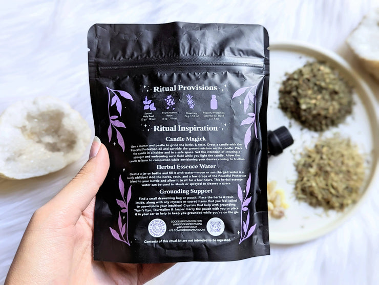 Sacred Spirits Spell Kit - Ritual, DIY, Witch, Herbs, Oil Goddess Provisions