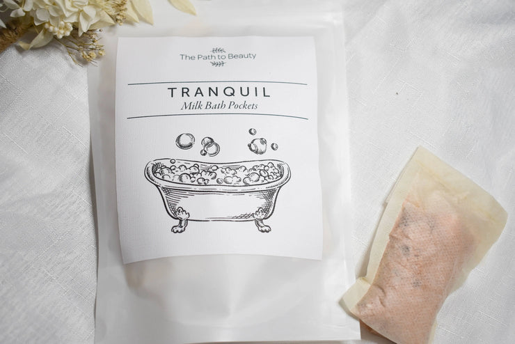 The Path to Beauty - TRANQUIL Milk Bath Pockets The Path to Beauty