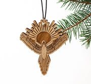 Sunburst Bird | Wood Ornament Lucca