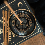 Black And Gold Talking Board Ceramic Incense Holder WONDER IMPORTS AUSTRALIA