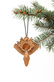 Sunburst Bird | Wood Ornament Lucca